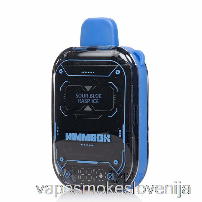 Vape Petrol Vapengin Nimmbox 10000 Za Enkratno Uporabo Sour Blue Raspberry Ice
